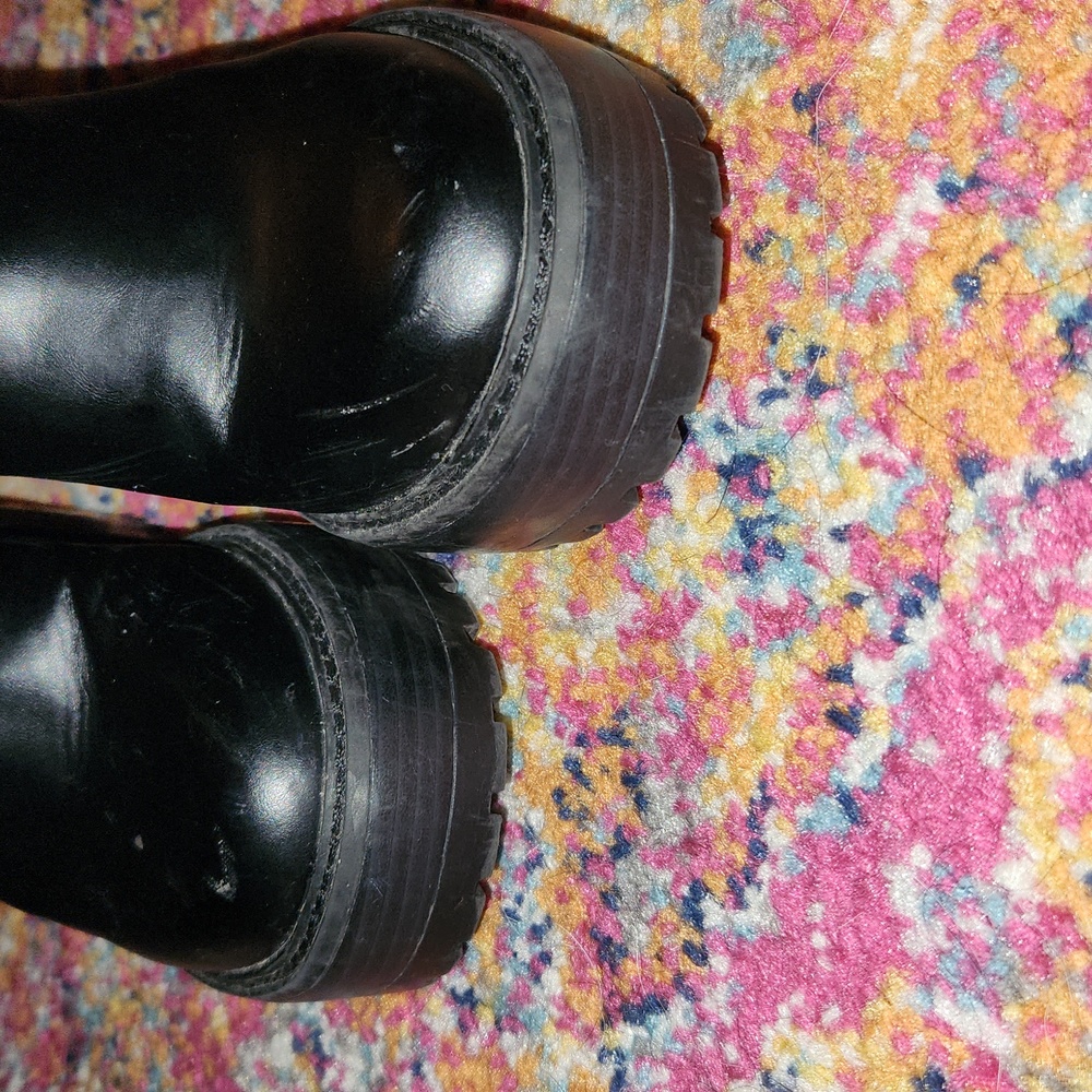 Madden girl black Kamora 10 M platform booties - Picture 10 of 14